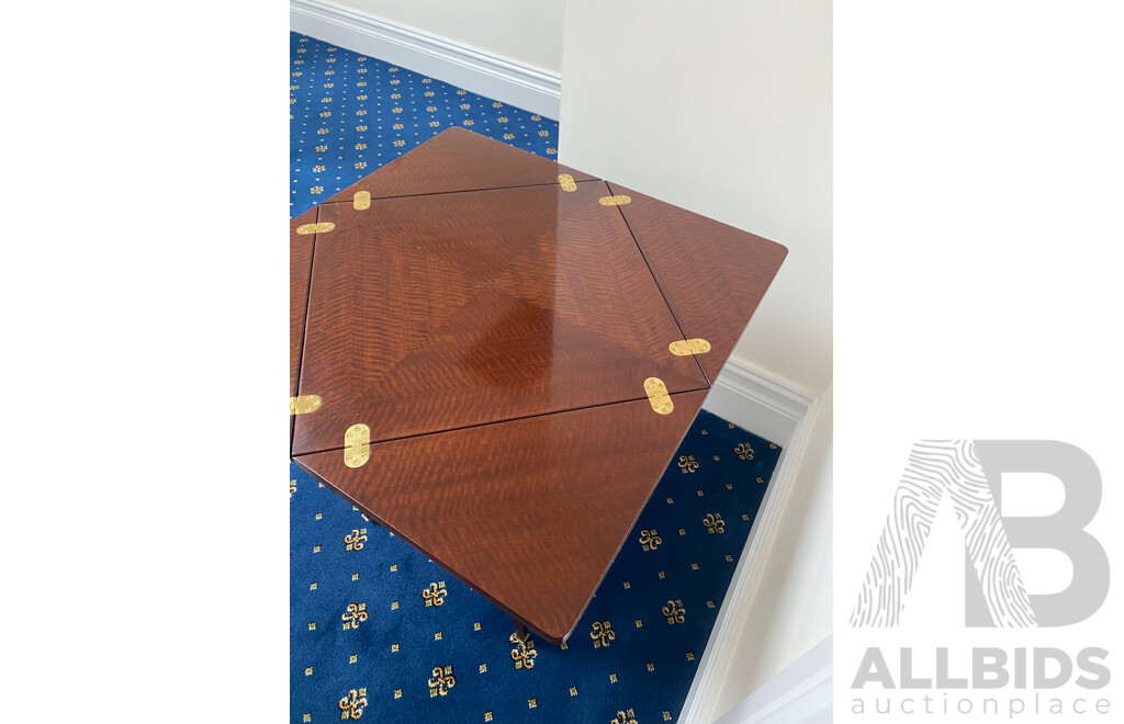 BAKER Square Folding Envelope Game / Side Table  