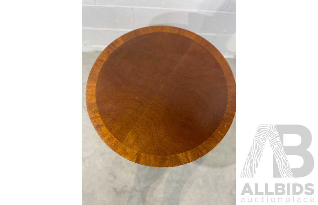 BAKER  Mahogany Drum Table