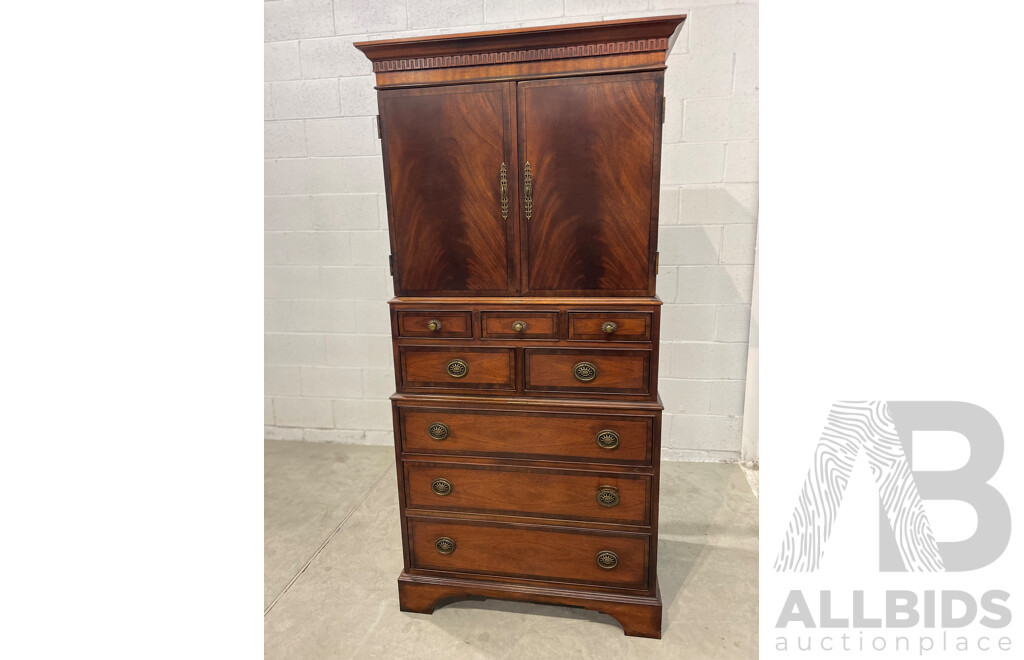 Henredon Georgian TV Armoire