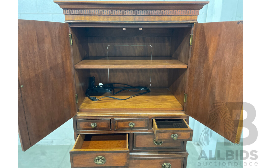 Henredon Georgian TV Armoire