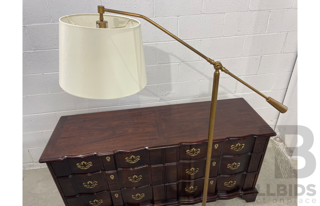 Floor Lamp Brass Finish