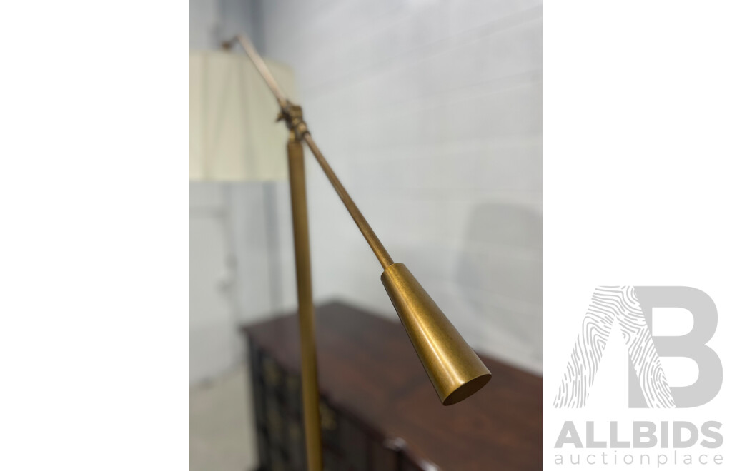 Floor Lamp Brass Finish
