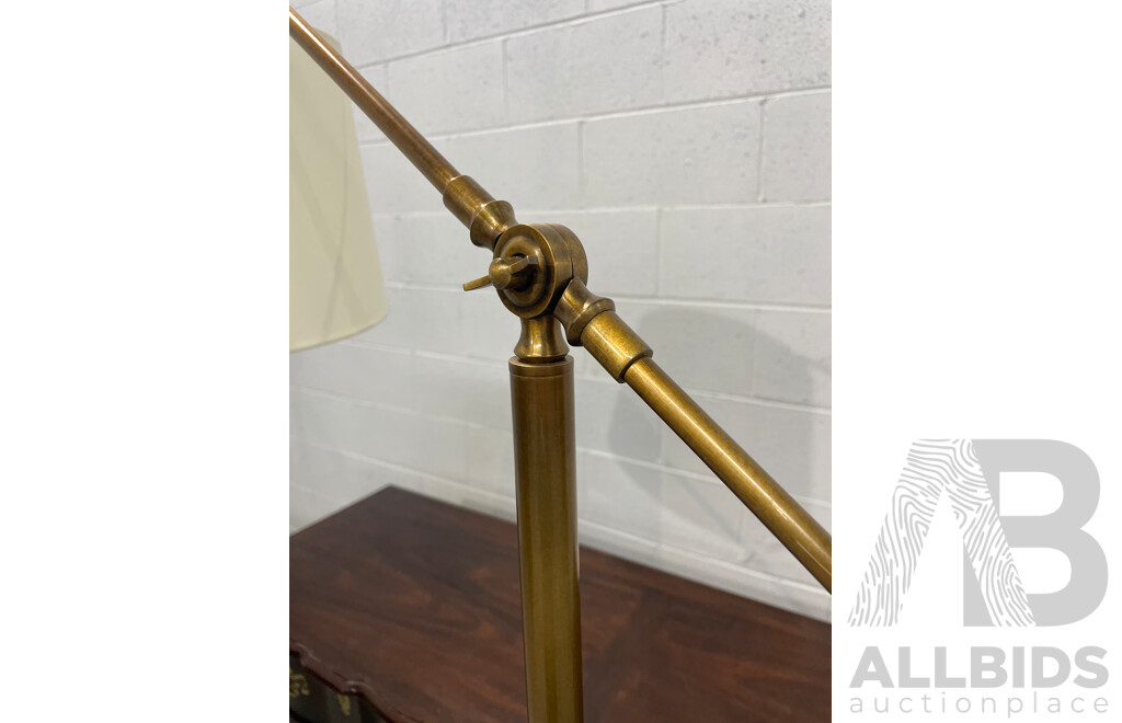 Floor Lamp Brass Finish