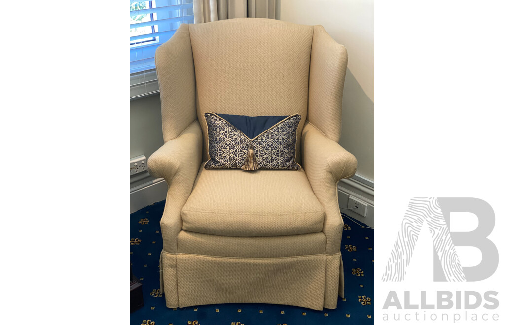 Drexel Heritage Wing Back Arm Chair 