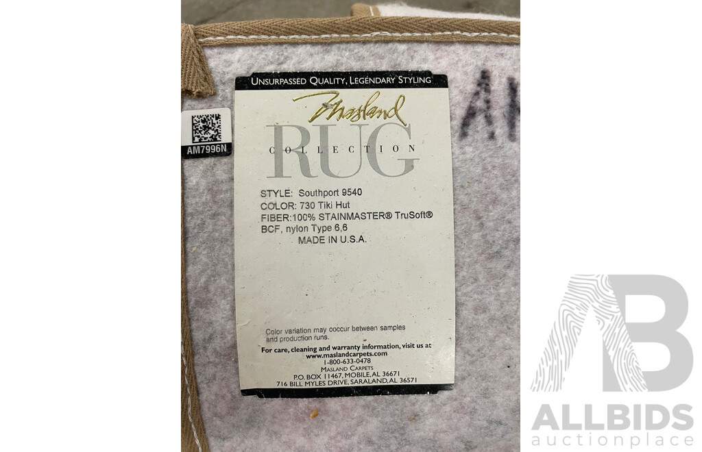 MUSLAND RUG COLLECTION - 730 Tiki Hut Color Southport 9540 Rug Carpet 608x456cm