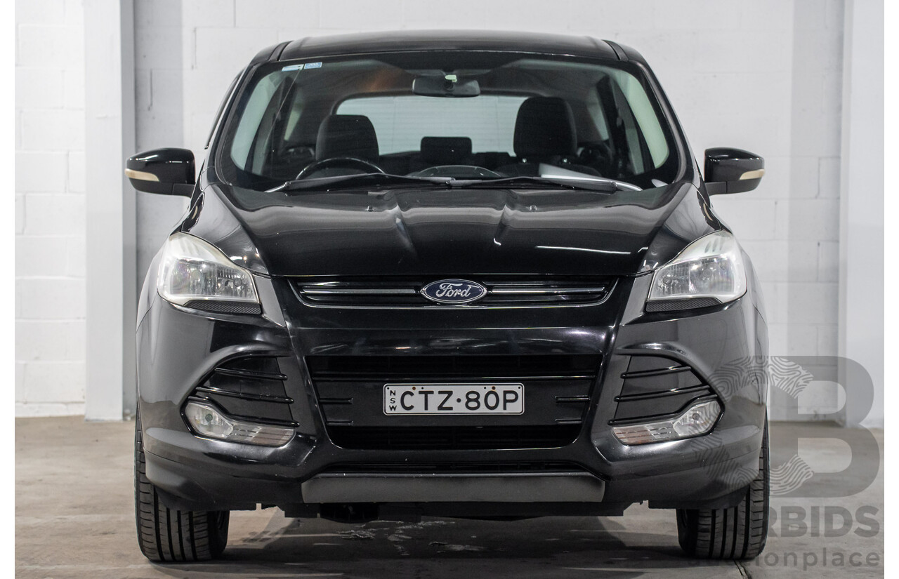 6/2013 Ford Kuga Ambiente (AWD) TF 4d Wagon Panther Black Turbo 1.6L