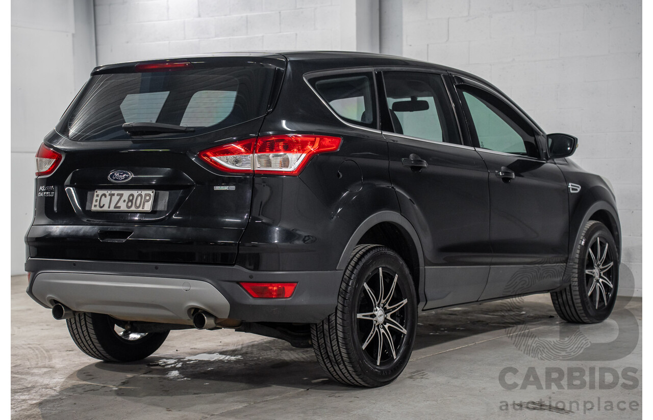 6/2013 Ford Kuga Ambiente (AWD) TF 4d Wagon Panther Black Turbo 1.6L