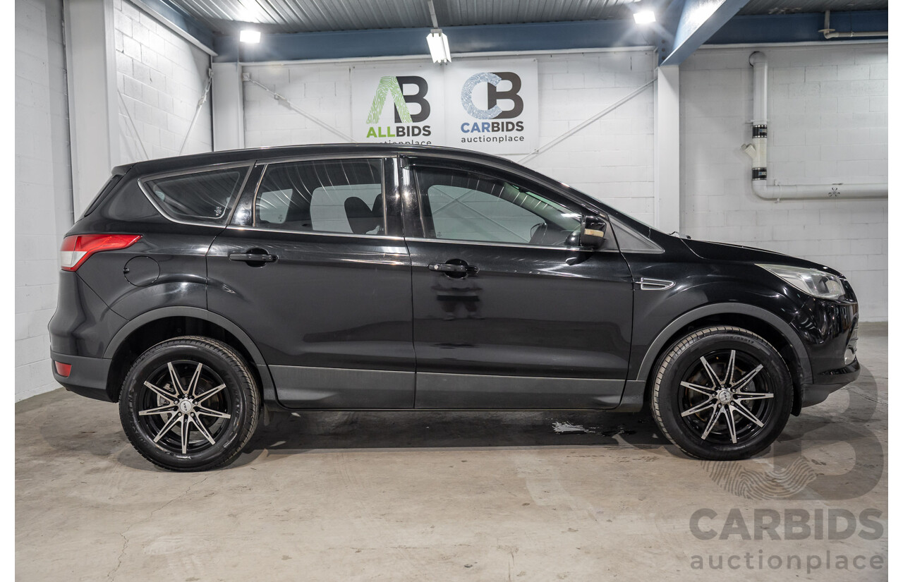 6/2013 Ford Kuga Ambiente (AWD) TF 4d Wagon Panther Black Turbo 1.6L