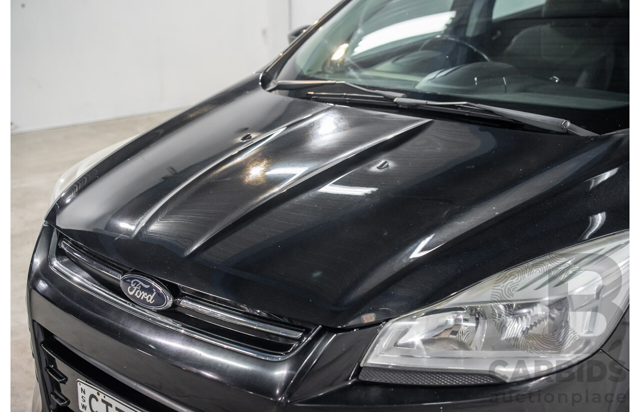 6/2013 Ford Kuga Ambiente (AWD) TF 4d Wagon Panther Black Turbo 1.6L