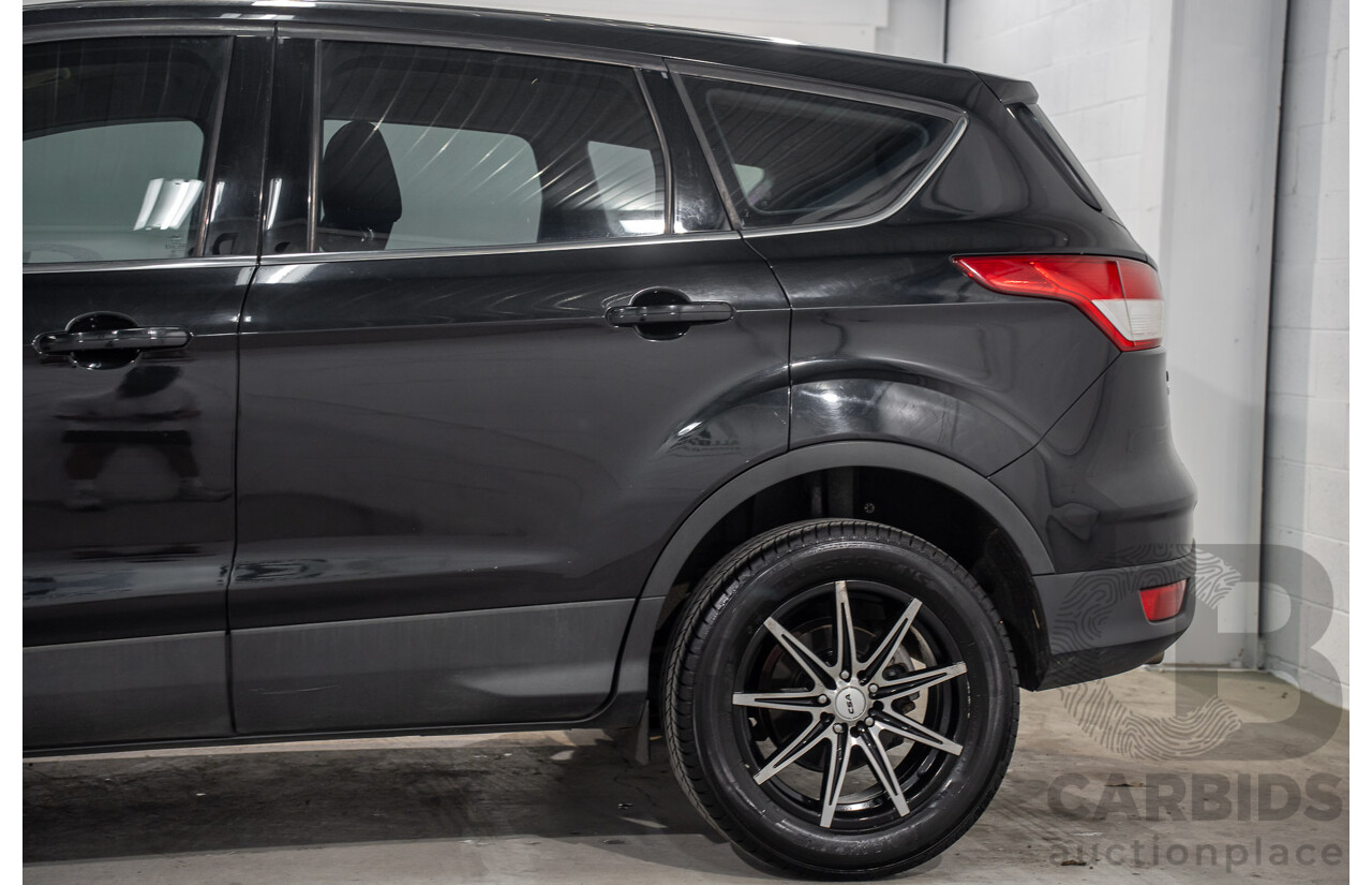6/2013 Ford Kuga Ambiente (AWD) TF 4d Wagon Panther Black Turbo 1.6L