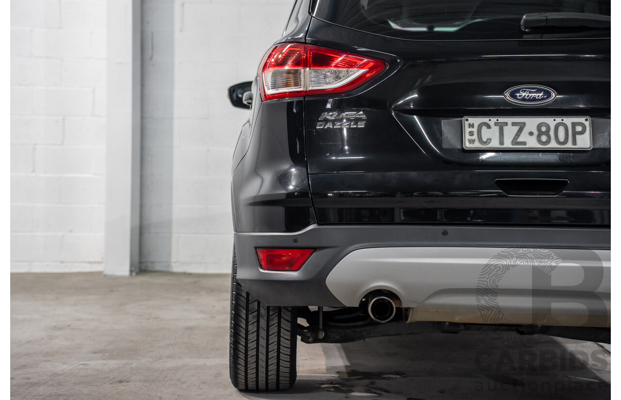 6/2013 Ford Kuga Ambiente (AWD) TF 4d Wagon Panther Black Turbo 1.6L