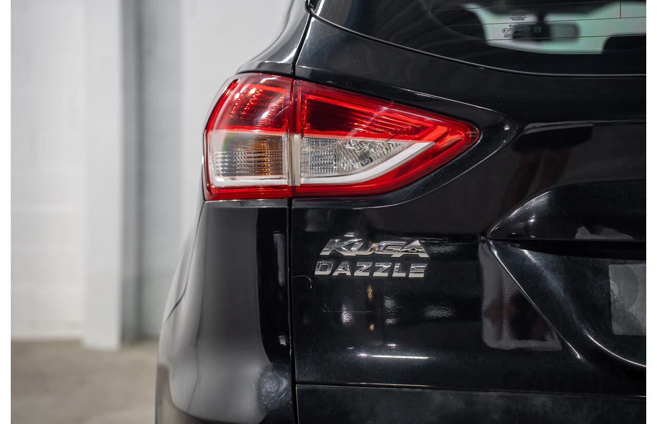 6/2013 Ford Kuga Ambiente (AWD) TF 4d Wagon Panther Black Turbo 1.6L
