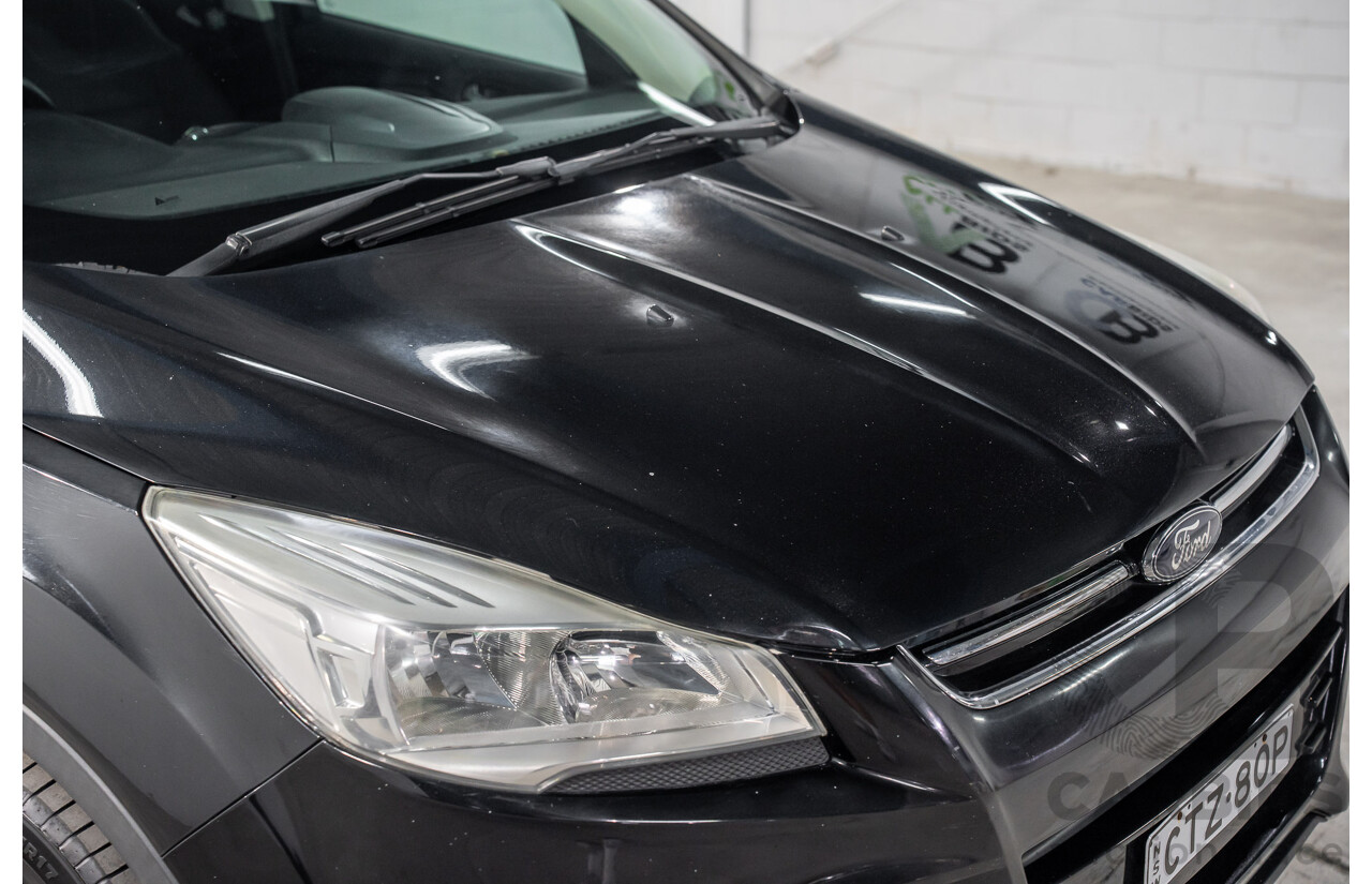 6/2013 Ford Kuga Ambiente (AWD) TF 4d Wagon Panther Black Turbo 1.6L