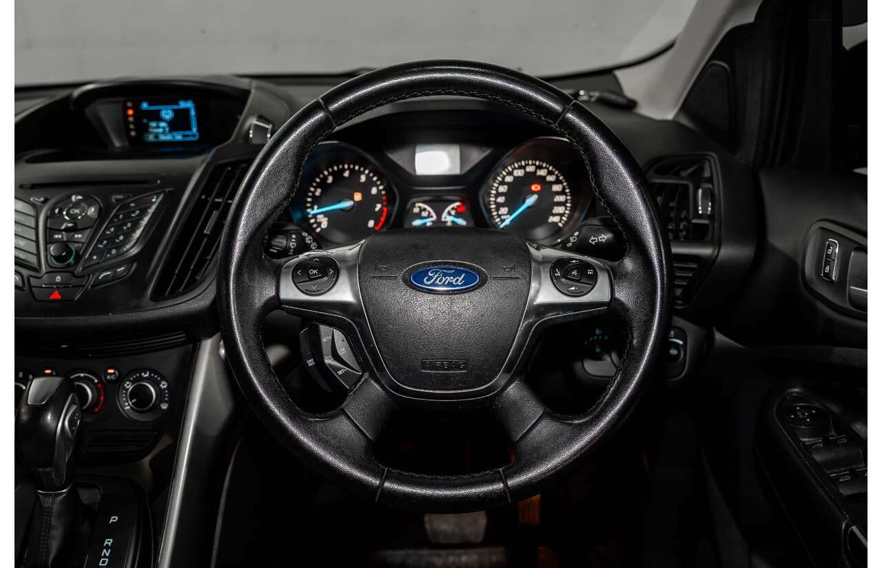 6/2013 Ford Kuga Ambiente (AWD) TF 4d Wagon Panther Black Turbo 1.6L
