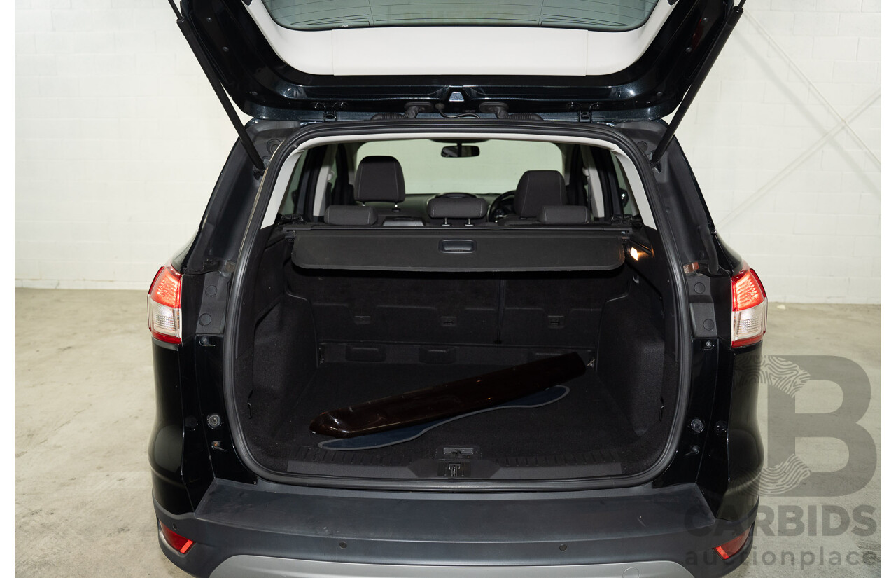 6/2013 Ford Kuga Ambiente (AWD) TF 4d Wagon Panther Black Turbo 1.6L