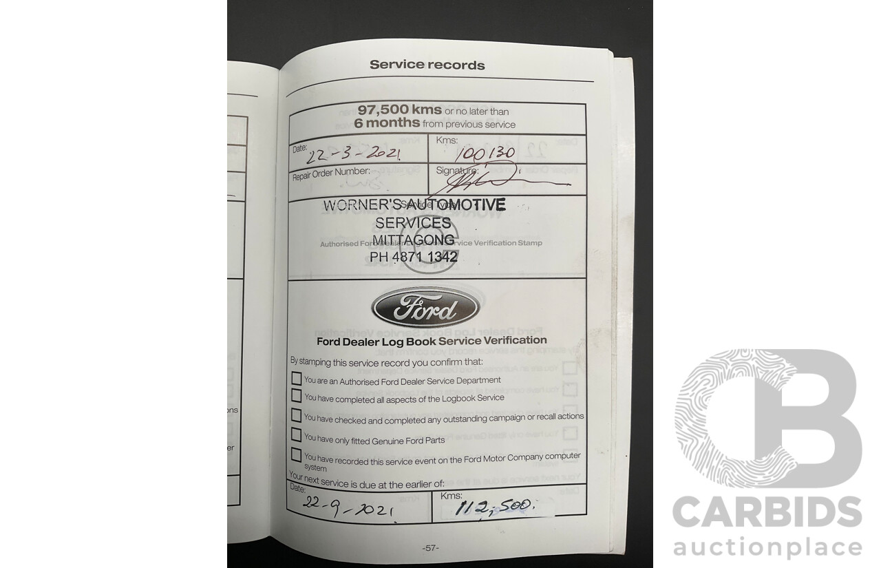 6/2013 Ford Kuga Ambiente (AWD) TF 4d Wagon Panther Black Turbo 1.6L
