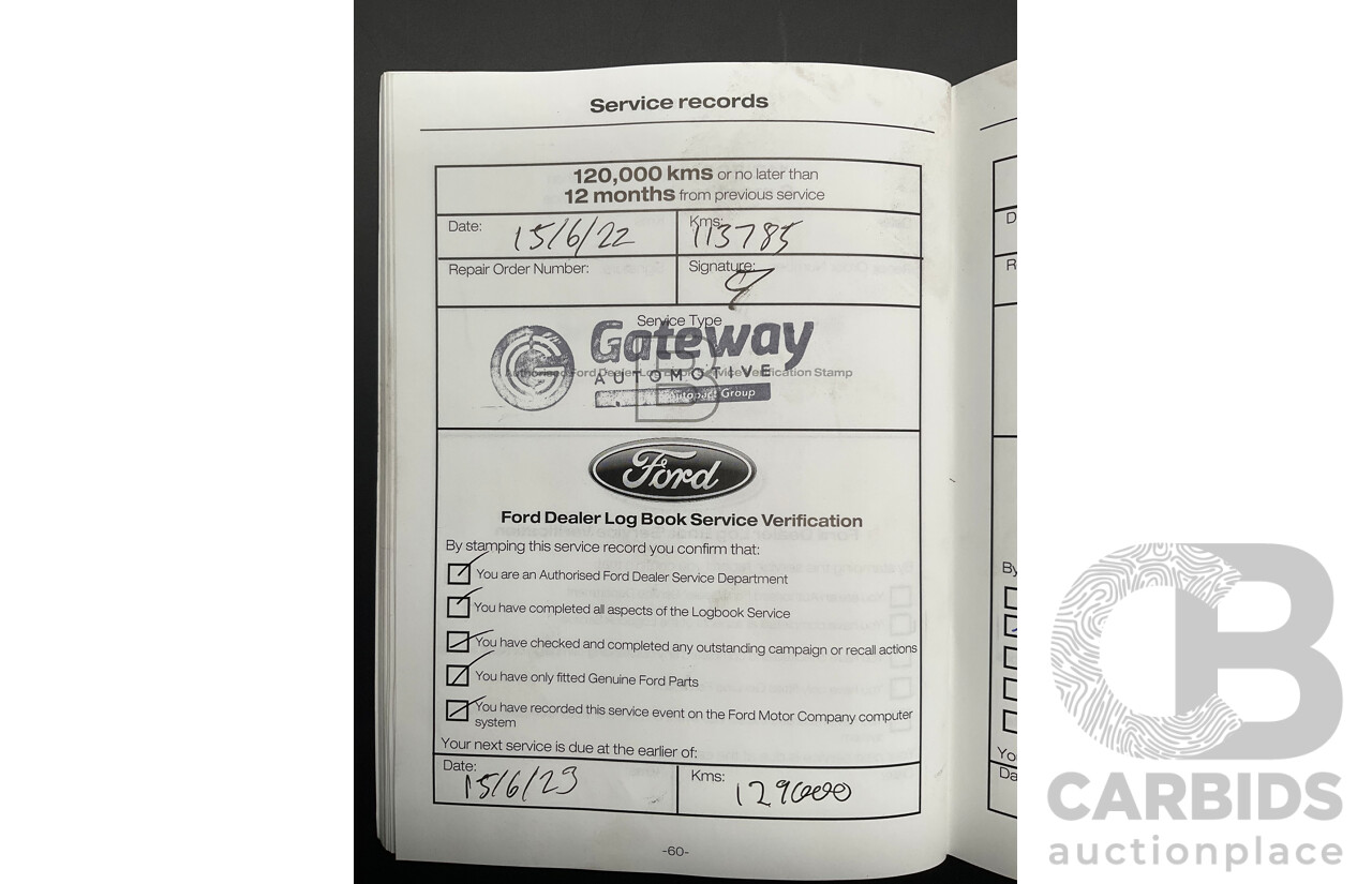 6/2013 Ford Kuga Ambiente (AWD) TF 4d Wagon Panther Black Turbo 1.6L