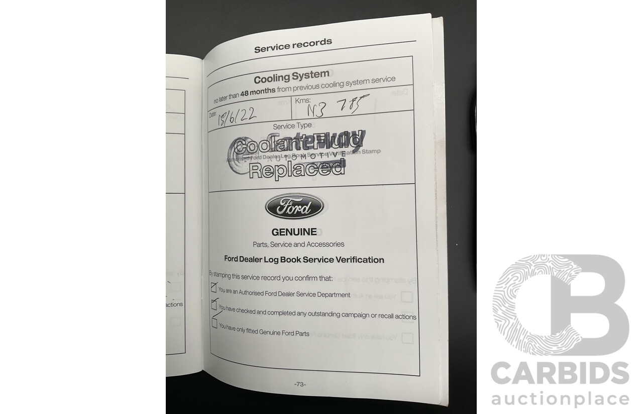 6/2013 Ford Kuga Ambiente (AWD) TF 4d Wagon Panther Black Turbo 1.6L