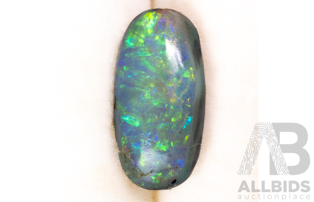Australian Queensland Solid Boulder Opal, 2.40ct