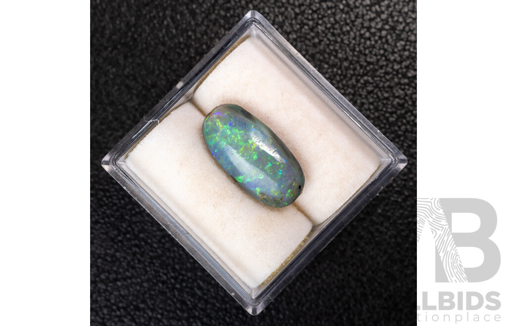 Australian Queensland Solid Boulder Opal, 2.40ct