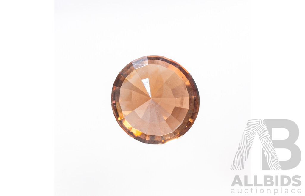 Australian Natural  Brown Zircon, Burnt Orange in Colour, 1.30ct