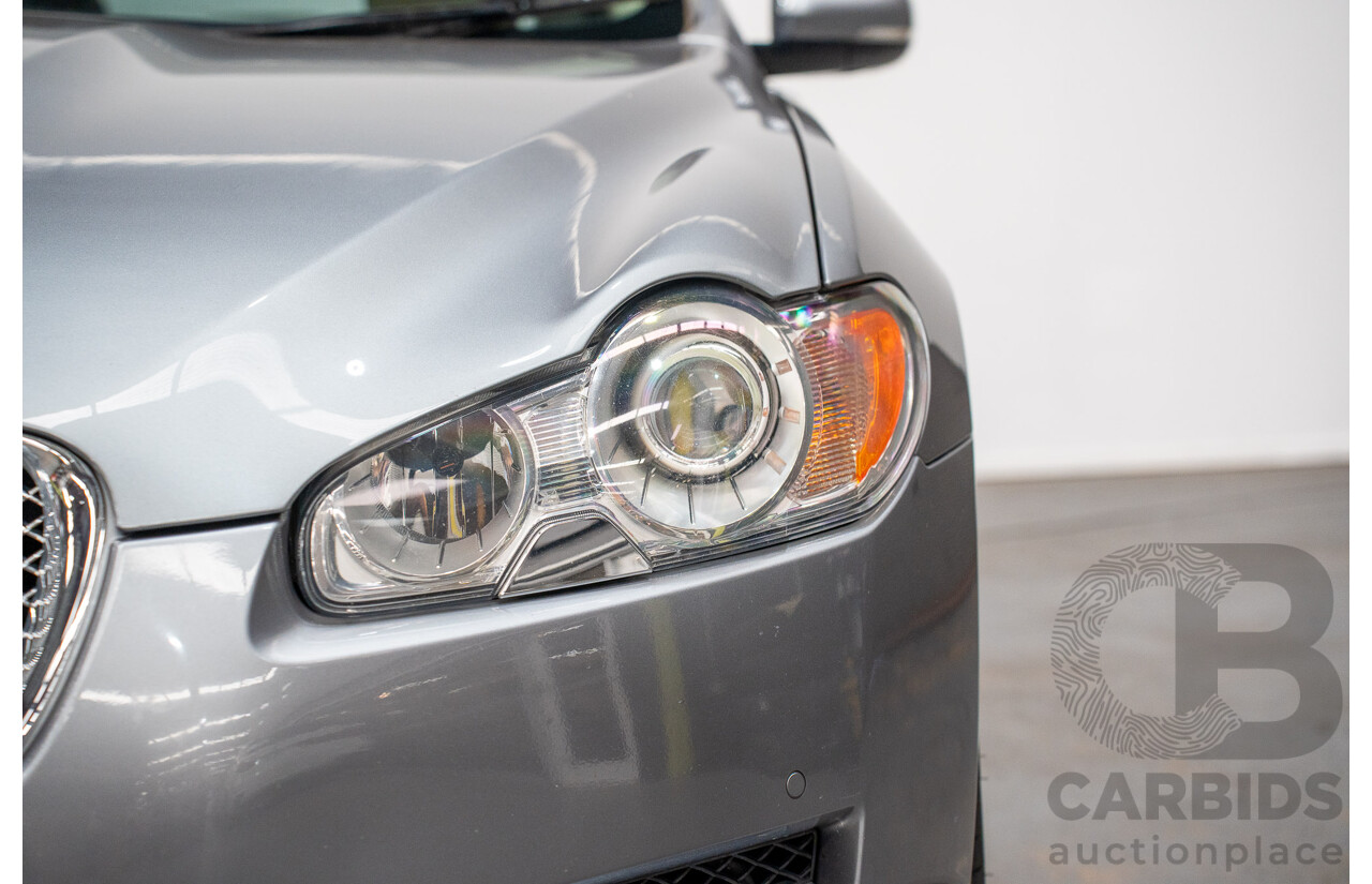 8/2009 Jaguar XF 3.0 V6 Diesel S Luxury MY10 4d Sedan Lunar Grey Turbo Diesel 3.0L