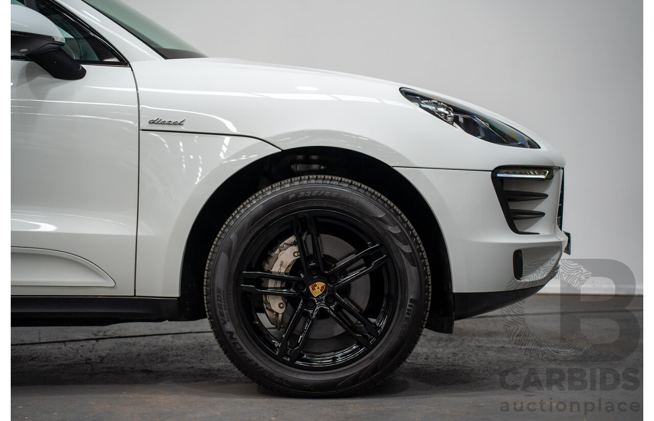 03/2015 Porsche Macan S DIESEL (AWD) MY15 4D Wagon White Turbo Diesel 3.0L