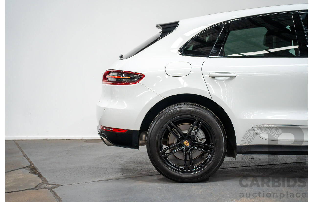03/2015 Porsche Macan S DIESEL (AWD) MY15 4D Wagon White Turbo Diesel 3.0L