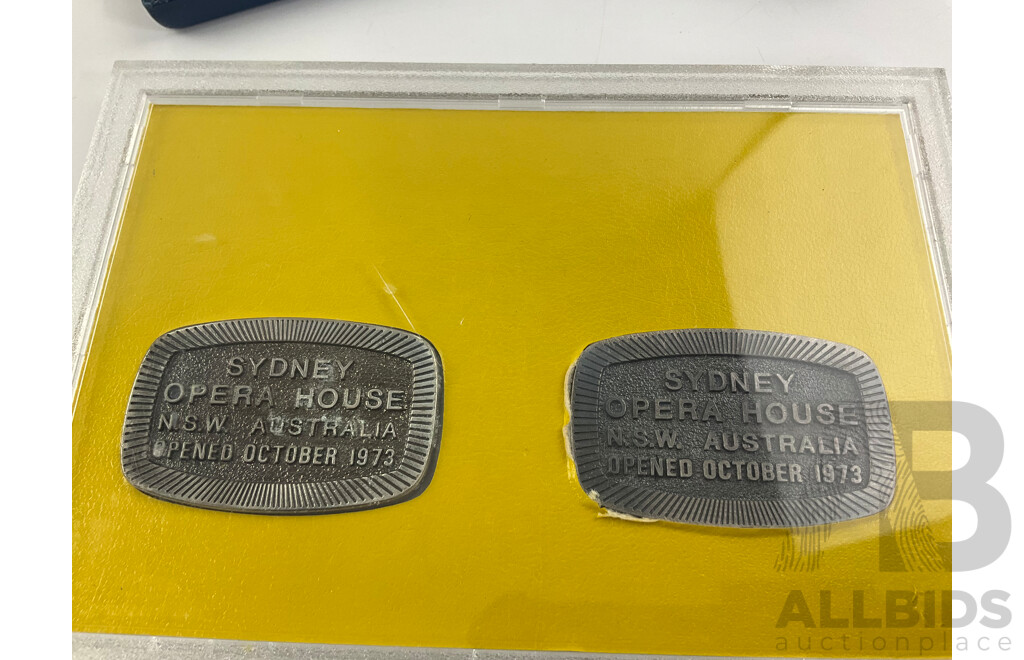 Australian Commemorative Medallions Including Two Royal Australian Mint and Sydney Opera House