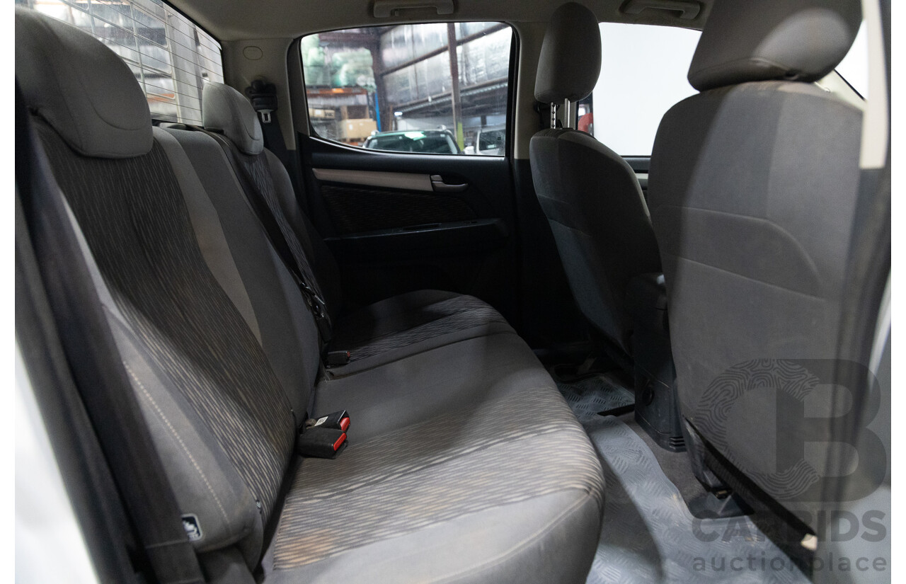 6/2013 Holden Colorado LX Thunder (4x4) RG Crew C/Chas White 2.8L