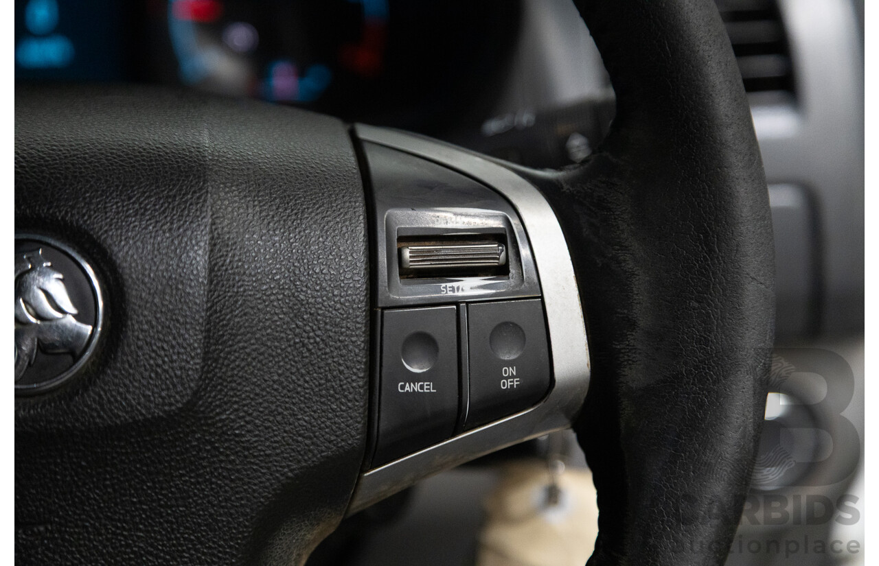6/2013 Holden Colorado LX Thunder (4x4) RG Crew C/Chas White 2.8L
