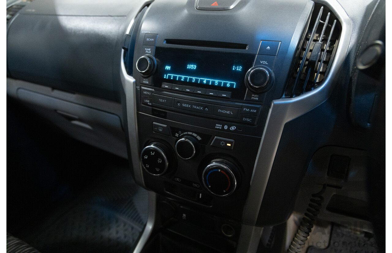 6/2013 Holden Colorado LX Thunder (4x4) RG Crew C/Chas White 2.8L