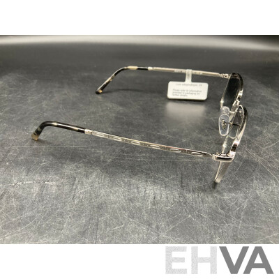 RAY BAN RB3717 57-18  Silver/Blue Sunglasses - ORP $258