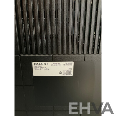 SONY 65inch X85J 4K BRAVIA LED Smart TV (KD-65X85J) - Estimated ORP $1299