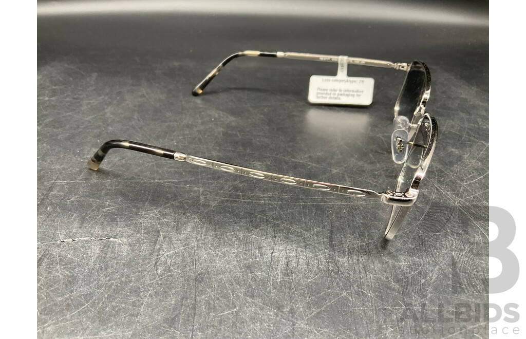 RAY BAN RB3717 57-18  Silver/Blue Sunglasses - ORP $258
