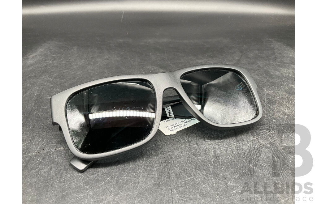 Mens B 4358 Knight, Black Mat57/18 145 Branded BURBERRY  Sunglasses  - ORP $367