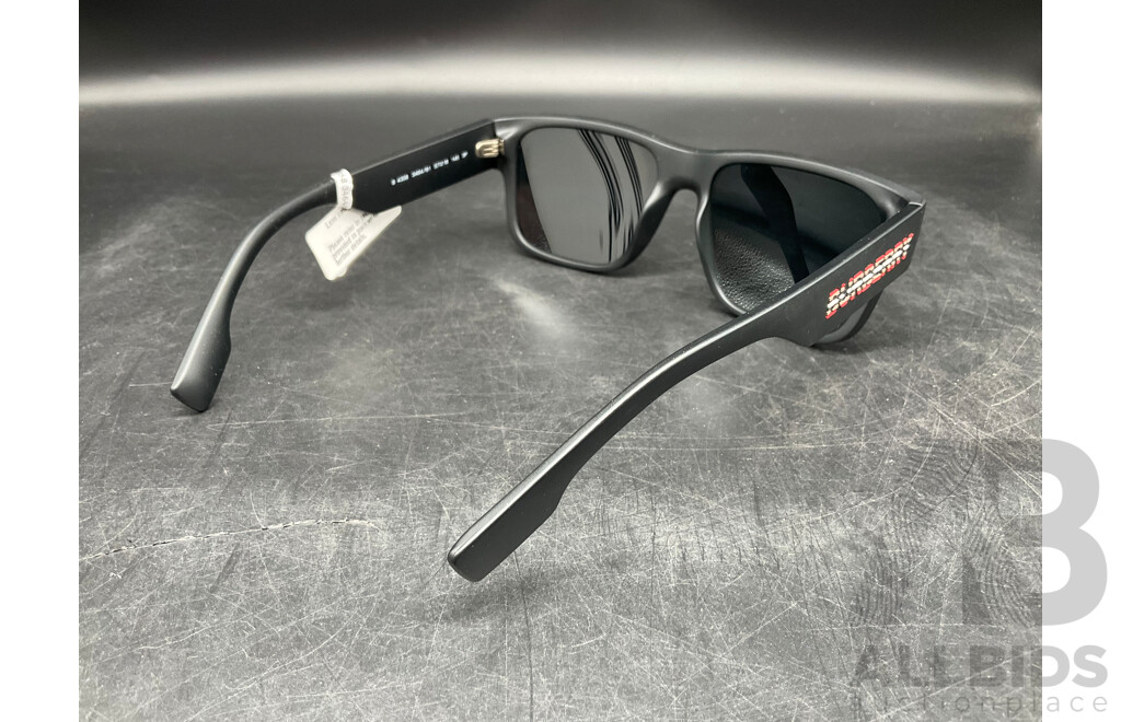 Mens B 4358 Knight, Black Mat57/18 145 Branded BURBERRY  Sunglasses  - ORP $367