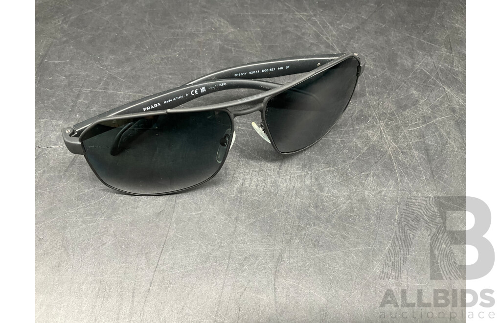 Linea Rossa OPS 51V  62-14 Branded PRADA Sunglasses - ORP $497
