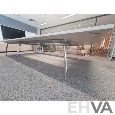 Schiavello Custom Built Laminex Boardroom Table