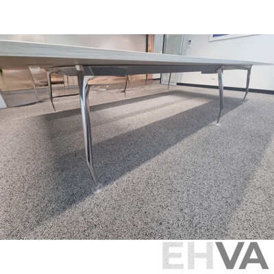 Schiavello Custom Built Laminex Boardroom Table