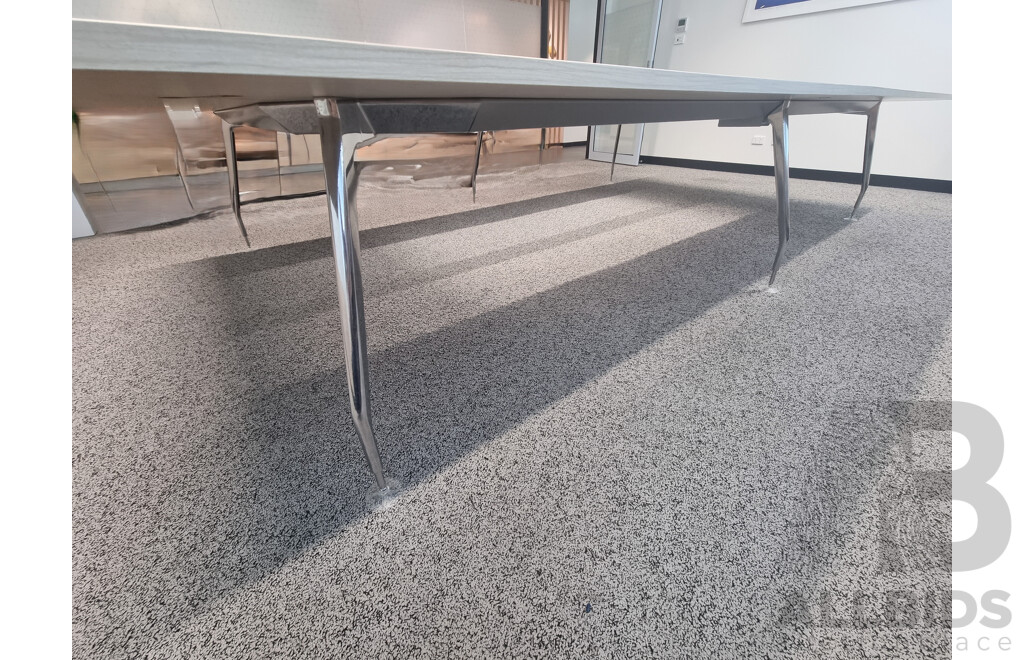 Schiavello Custom Built Laminex Boardroom Table