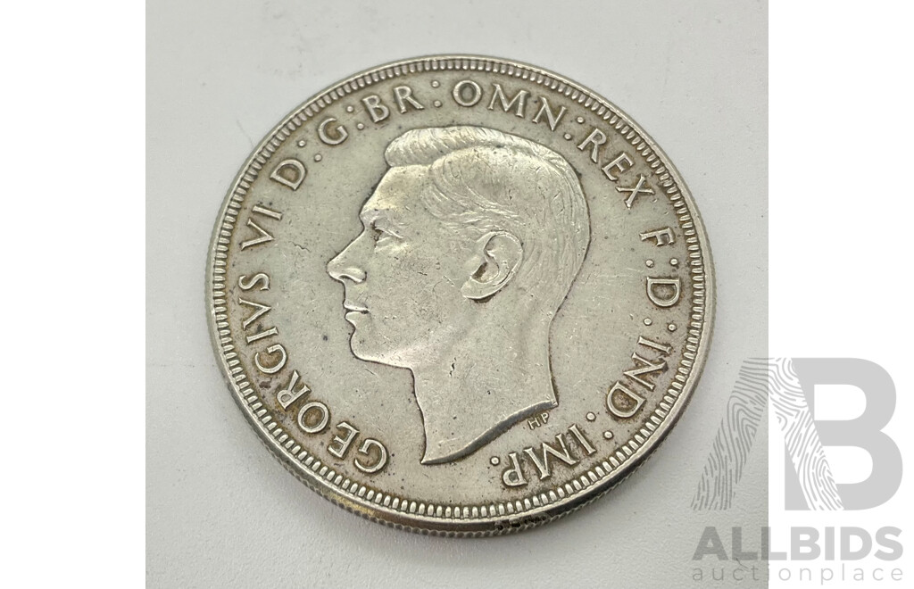 Australian 1937 Silver Crown