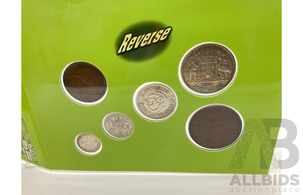 Australian 1945 Coins of WW2 Set