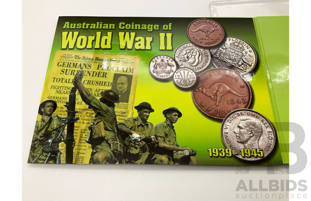 Australian 1945 Coins of WW2 Set