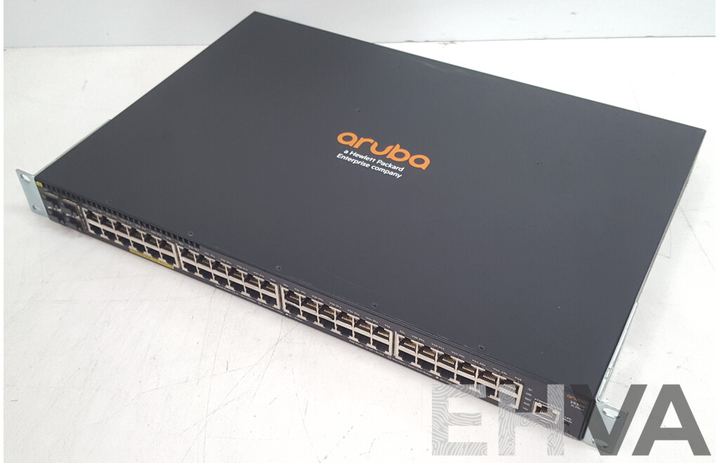 HP Aruba (JL256A) 2930F 48-Port Gigabit PoE+ Switch