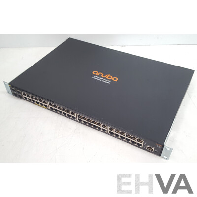 HP Aruba (JL256A) 2930F 48-Port Gigabit PoE+ Switch
