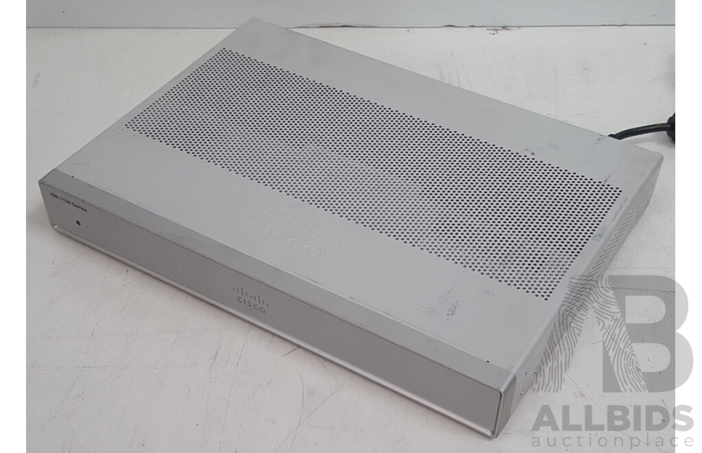 Cisco (C1111-8P V01) ISR 1100 Series Integrated Services Router w/ Power Supply