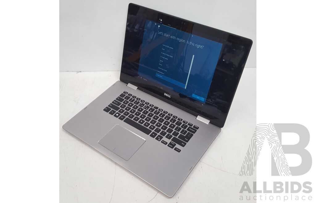 Dell Inspiron 15-7579 Intel Core i5 (7200U) 2.50GHz-3.10GHz 2-Core CPU 15.6-Inch FHD Laptop w/ Power Supply