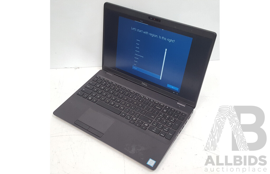 Dell Latitude 5500 Intel Core i5 (8265U) 1.60GHz-3.90GHz 4-Core CPU 15.6-Inch FHD Laptop w/ Power Supply