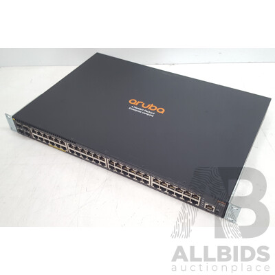 HP Aruba (JL256A) 2930F 48-Port Gigabit PoE+ Switch